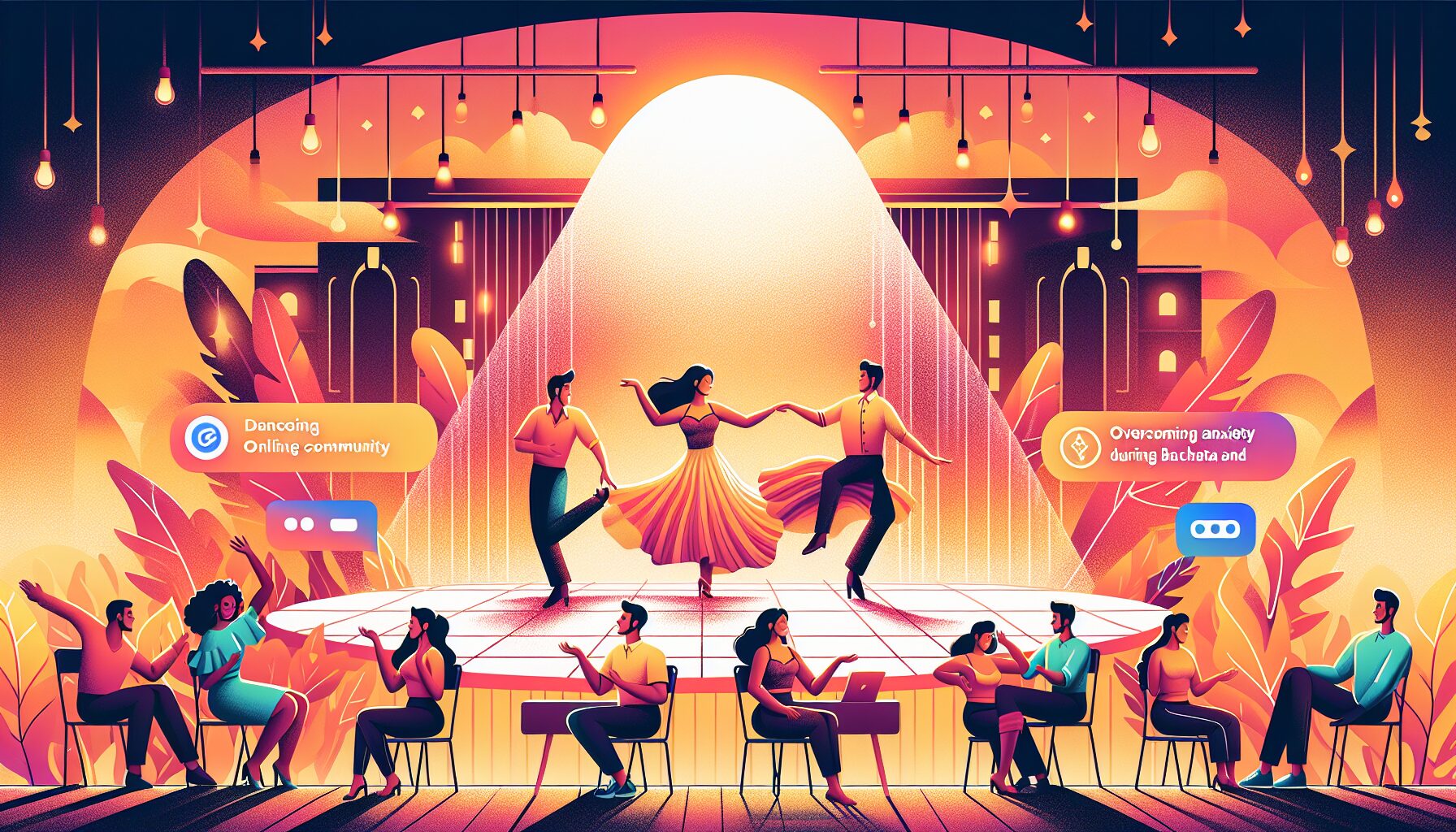 Header image for: "Dancing Through The Fear: Steps to Overcome Anxiety on the Bachata Dance Floor"