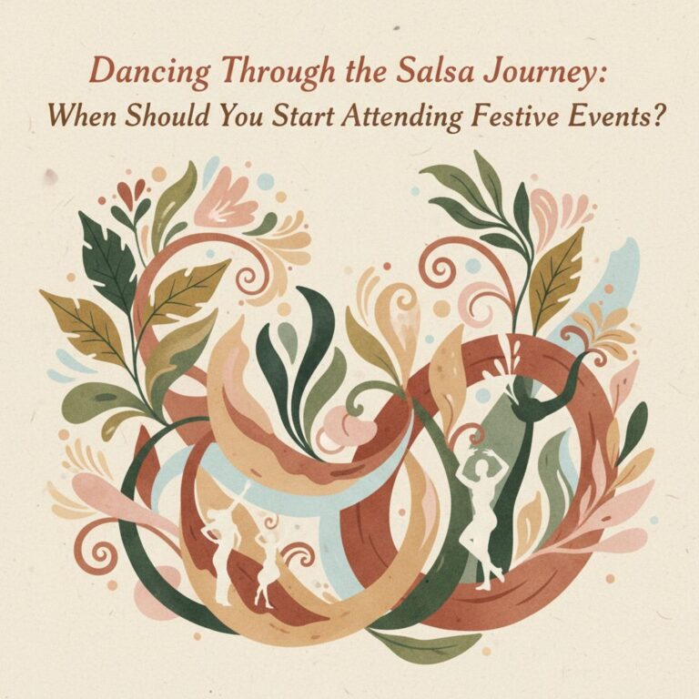 Dancing Through the Salsa Journey: When Should You Start Attending Festive Events?