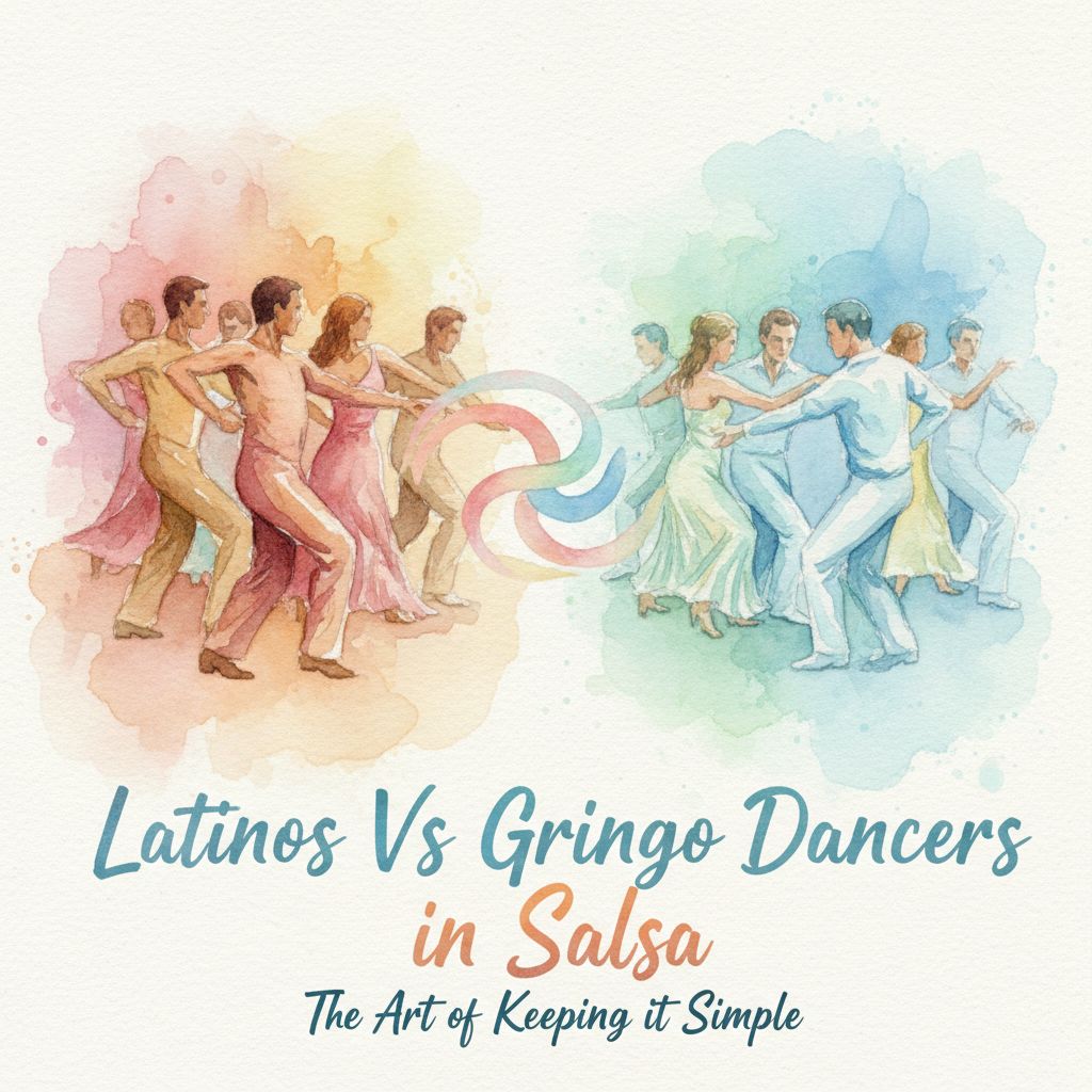 Header image for: Latinos Vs Gringo Dancers in Salsa: The Art of Keeping it Simple