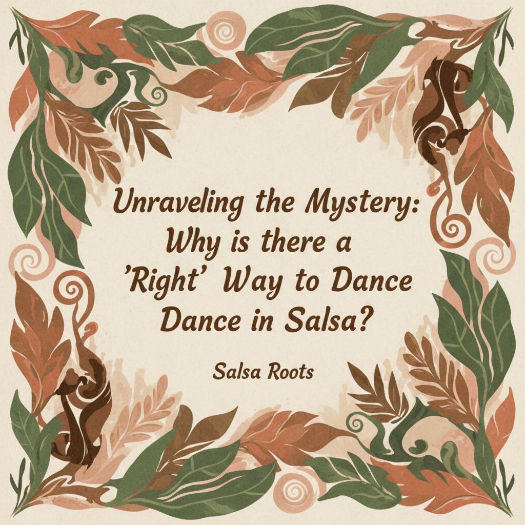 Header image for: Unraveling the Mystery: Why is there a 'Right' Way to Dance in Salsa?