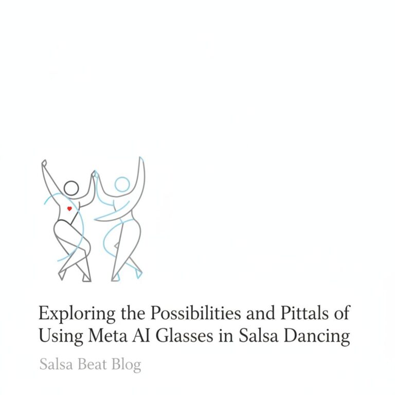 Exploring the Possibilities and Pitfalls of Using Meta AI Glasses in Salsa Dancing