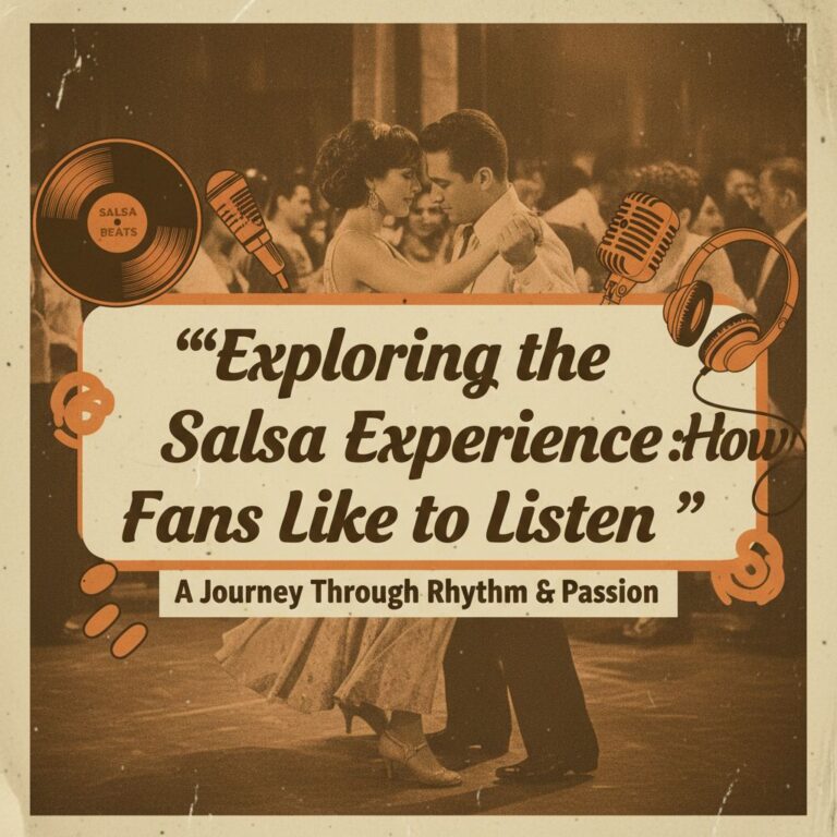 Exploring the Salsa Experience: How Fans Like to Listen